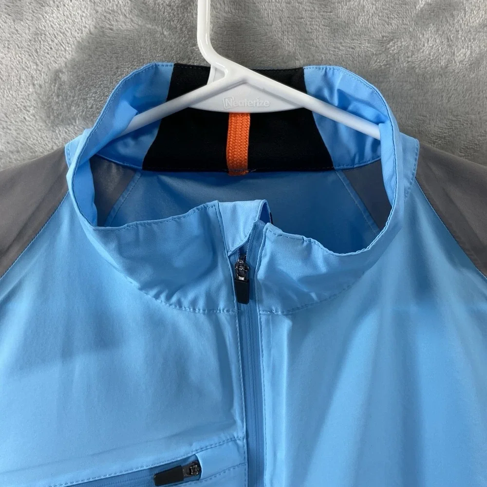 Stitch Golf Jacket men's Large Full Zip SWS Weather System Wind Water Resistant